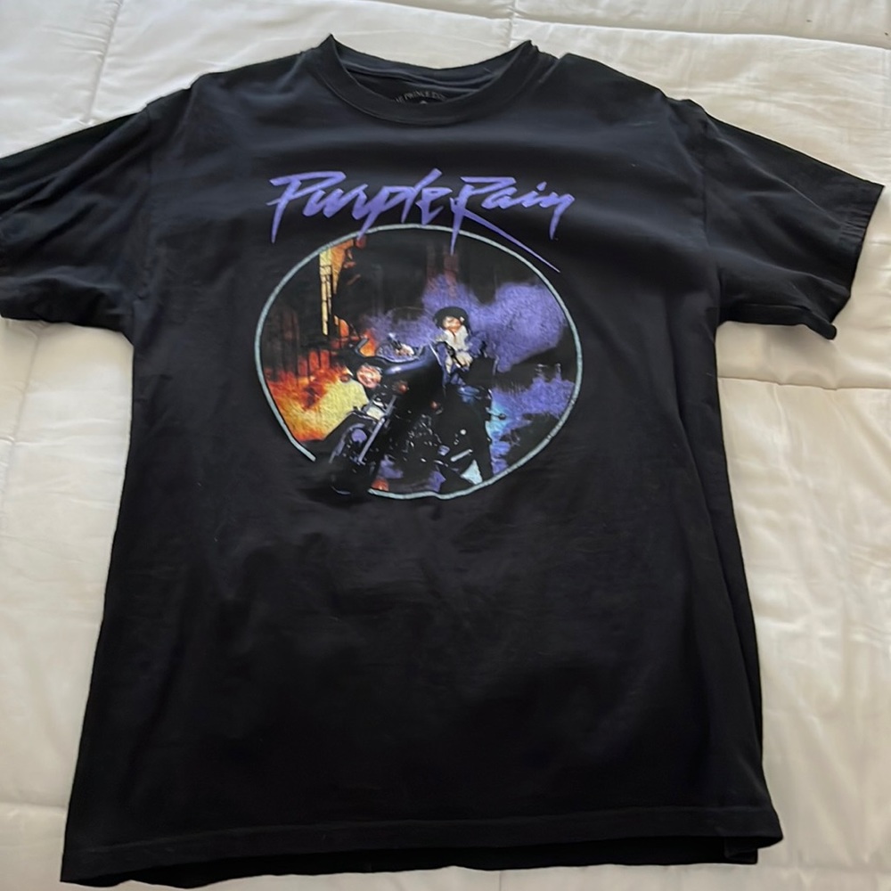 Black Purple Rain T-Shirt